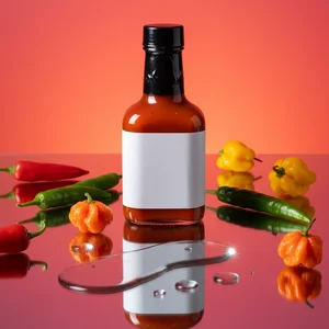 Zesty Hot Sauce & Fresh Peppers