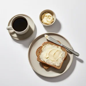 Cozy Morning Breakfast Flat Lay
