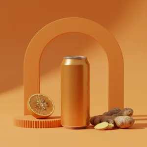 Zesty Orange Ginger Beverage