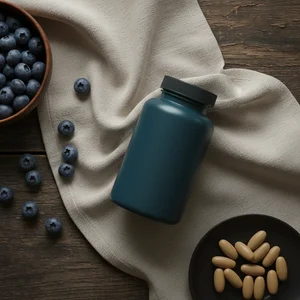 Focus supplement & blueberries