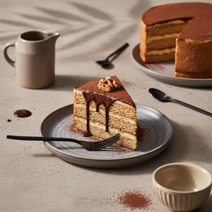 Decadent chocolate dessert