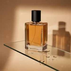 Golden elixir dropper bottle