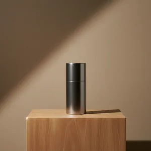 Minimalist wooden product podium