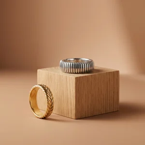 Minimalist jewelry display