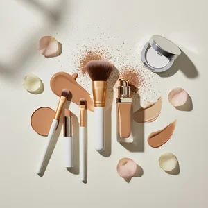 Beauty essentials & makeup swatches