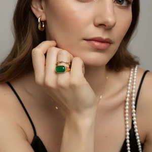 Bold Statement Ring Hand Model