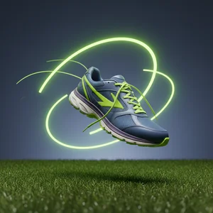 Dynamic running shoe