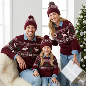 Matching family Christmas sweaters