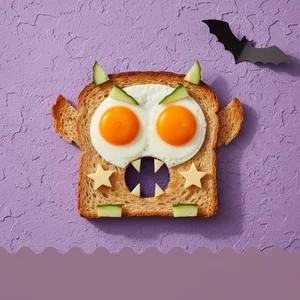 Spooky Halloween toast
