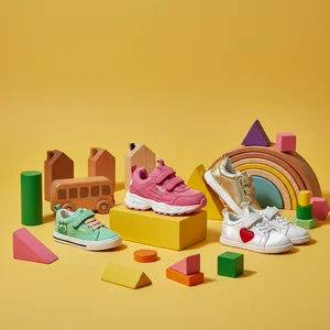 Playful toddler shoe collection