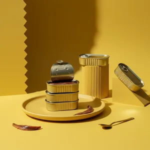 Vibrant Sardine Cans
