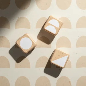 Textured cosmetic pads layout