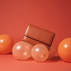 Playful Orange Handbag