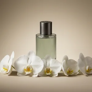 Elegant perfume with orchids