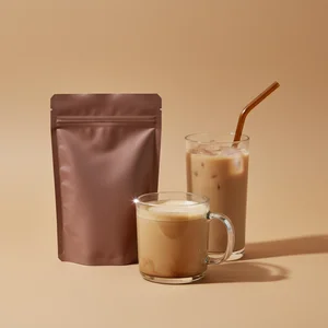 Comforting wellness beverage setup