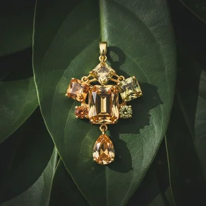 Ornate antique pendant