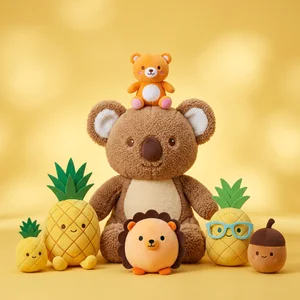 Sunny plush toy collection