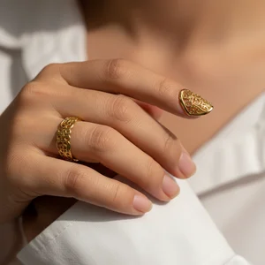 Elegant Gold Ring Showcase