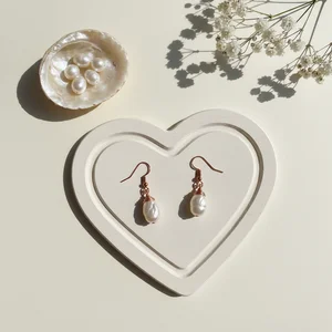 Delicate pearl jewelry arrangement