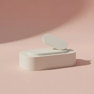 Elegant pink geometric display