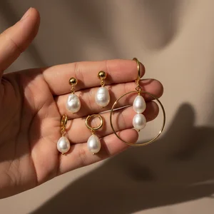 Luxurious Pearl Drop Earrings
