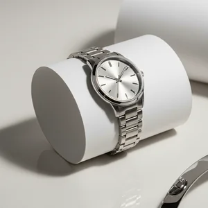 Elegant Silver Women's Watch