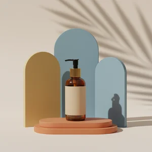 Aesthetic skincare product display