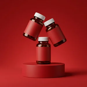 Bold Red Supplement Stack