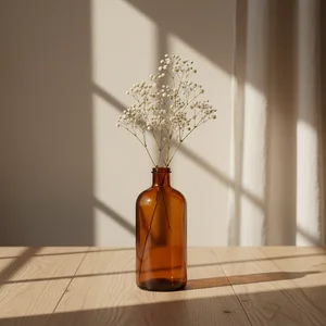 Botanical decor shadow play