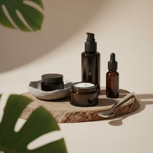 Natural skincare ritual