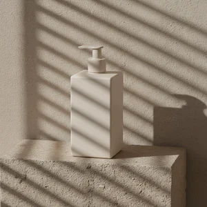 Serene minimalist skincare