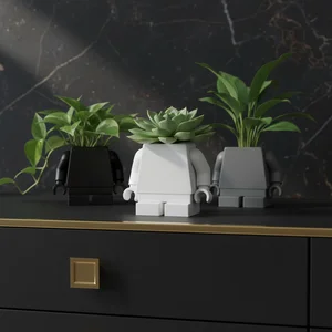 Modern Bear Planters