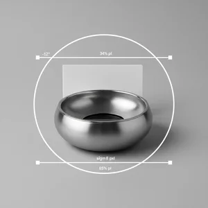 Sleek circular smart device