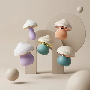 Floating Pastel Mushroom Lamps