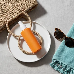 Summer sunscreen beach essential