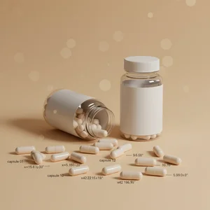 Wellness Pills on Beige