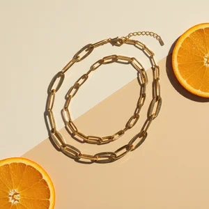 Vibrant Orange & Gold Jewelry