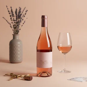 Rosé Wine & Lavender Bliss