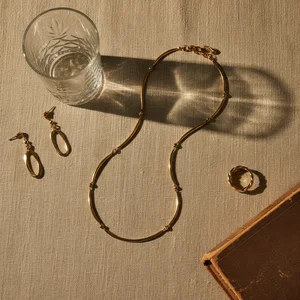 Golden Jewelry Elegance