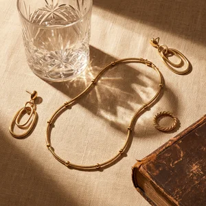 Golden Jewelry Elegance