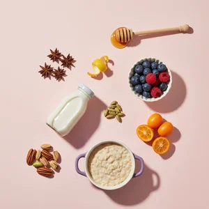 Feminine beauty flat lay