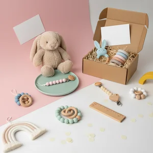 Playful baby gift box set