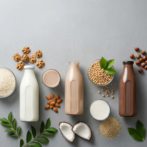 Healthy plant-based drinks