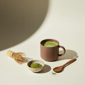 Serene matcha tea ceremony kit