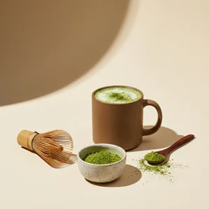 Serene matcha tea ceremony kit