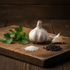 Rustic Kitchen Ingredients