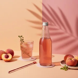 Refreshing Peach Drinks