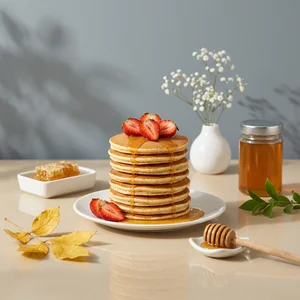 Delicious pancake breakfast