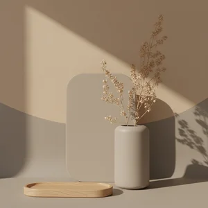 Serene Home Decor Still Life