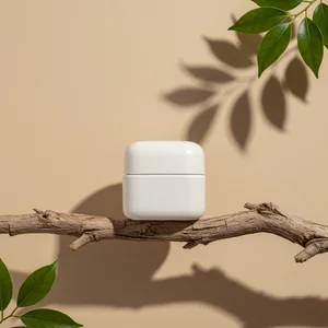 Eco-organic skincare jar